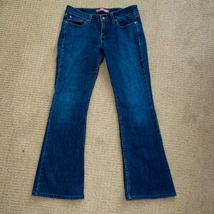 Levi’s bootcut vintage low rise denim jeans